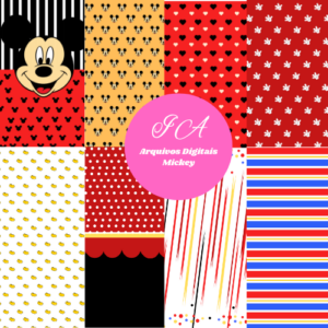 Papeis digitais: Tema Mickey