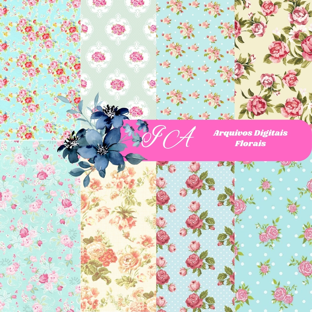 Papeis digitais: Florais